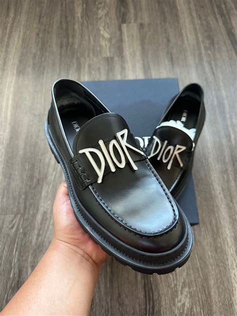 stussy dior loafers|kim jones dior stussy.